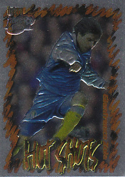 Gianfranco Zola Chelsea 1999 Futera Fans' Selection Hot Shots #HS9